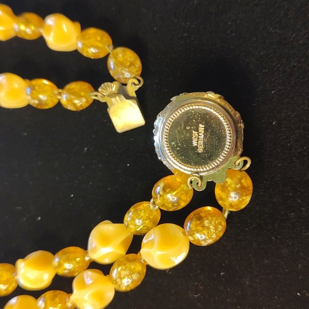 West Germany Beaded Necklace Set - Picture 6 of 8